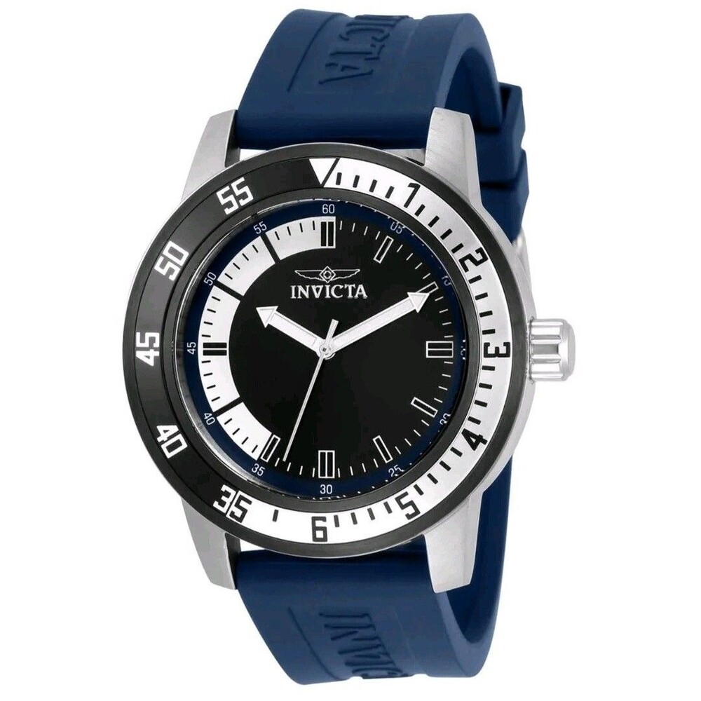 Invicta Specialty Compass Men's Watch 45mm Blue Silver Black 34013 Brand New